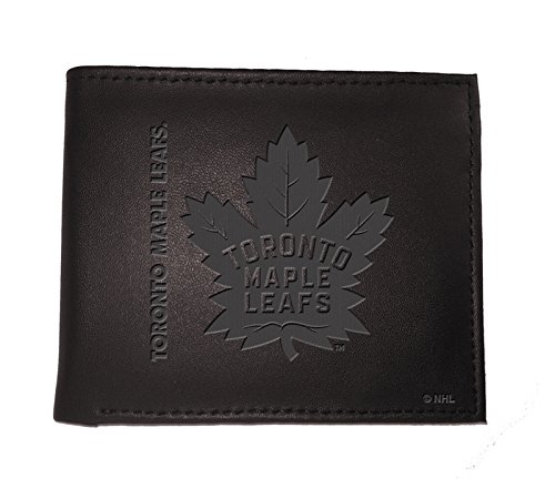 Team Sports America 7WLTB4376B Nhl Toronto Maple Leafs Black Wallet cover
