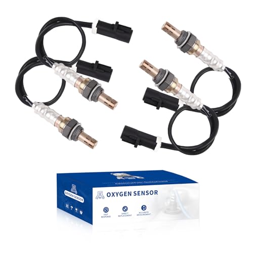 Sensor de oxígeno O2 compatible Ford Escape 2003-2014 set 4 miniatura 1