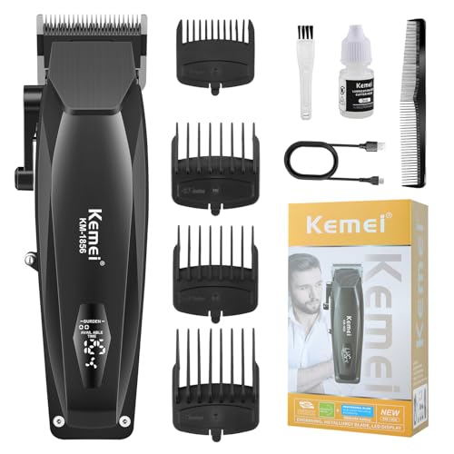 Tondeuse à cheveux et barbe rechargeable USB idéale pour votre routine de soin quotidienne