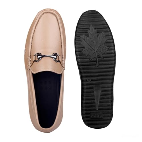 Image of WUGATTI Men's Suede Office Wear, Trendy & Lightweight Slip-On Loafers