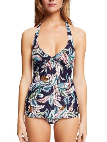 ESPRIT Damen Tankini-Oberteil Malibu Beach Rcs Tankini, Navy, 38