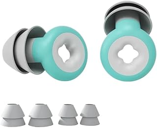 1 par de tapones para los oídos para dormir, reducción de ruido, para natación, protección impermeable, tapones para dormitorio (juego verde)