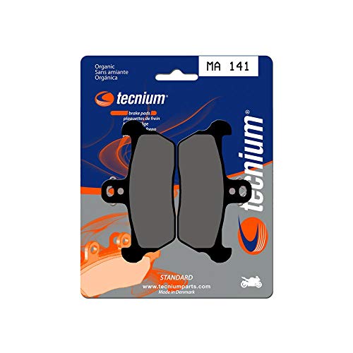 Plaquettes de frein MA141 Tecnium organique pour étrier de moto