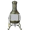 Sunnydaze Decor, Pagoda Style Steel Enclosed Fireplace Heater, Model# KF-499 Sunnydaze Decor, Pagoda Style Steel Enclosed Fireplace Heater, Model# KF-499