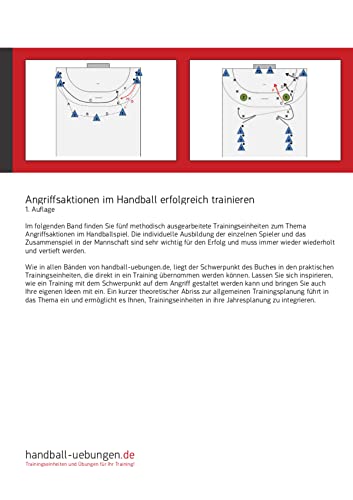 Handball Praxis 3 - Angriffsaktionen im Handball