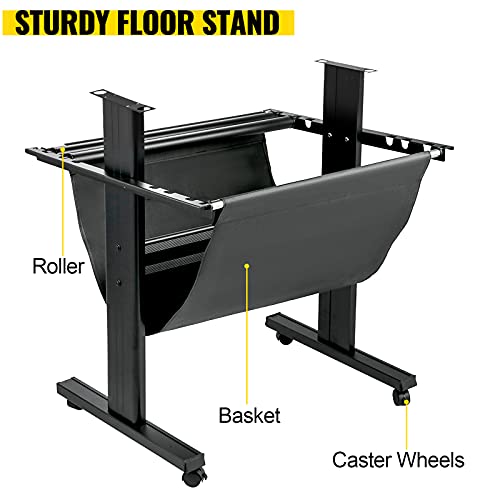 Vevor Vinyl Cutter Machine, 720Mm Cutting Plotter, Automatic Camera Contour Cutting 28 Plotter Printer With Servo Motor & Stand Vinyl Cutting Machine Adjustable Force And Speed For Sign Making #TOP5