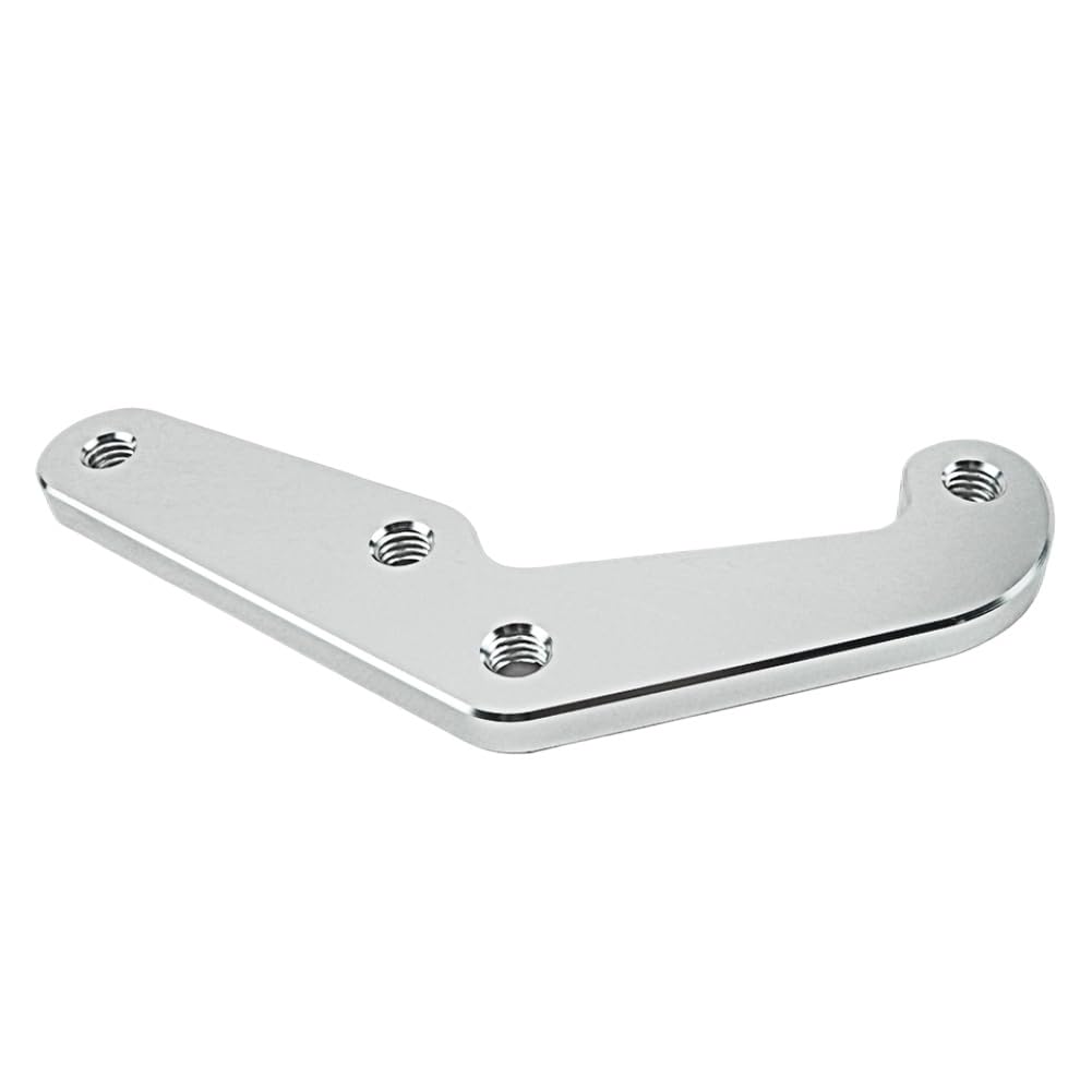 Bzjxhcrpe Onecolor Front Billet Brake Caliper Hanger Mount Bracket Adapter For 4-Piston Design Compatible With 1984-1999 Models