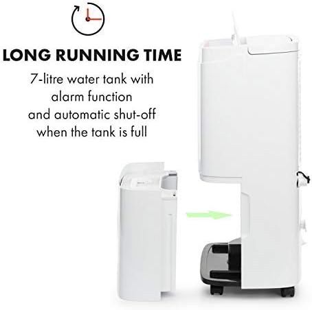 Removing the water tank from KLARSTEIN DryFy Connect 80 Dehumidifier