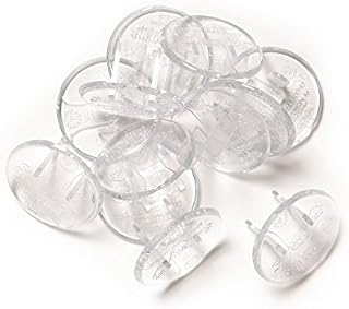 Dorel Junenille/ Safety 1st #1711 12PK Clear Outlet Cap