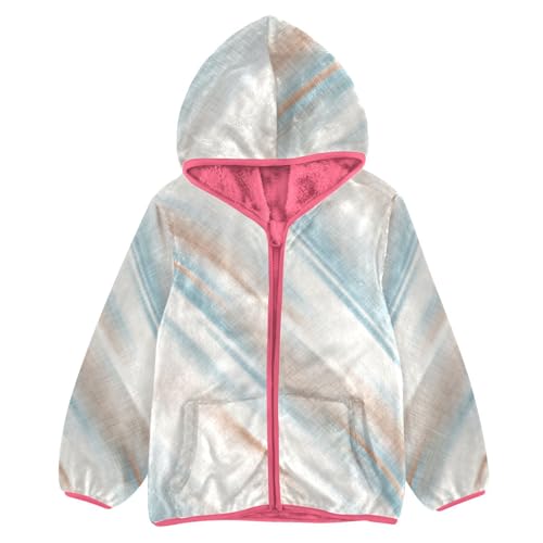 GuoChe Earth Dye Stripes Sherpa Jacket Baby Boy