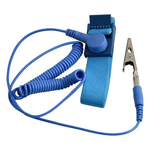 Braccialetti Antistatici 6 Pezzi - Con Cavo A Terra E Clip A Coccodrillo, Per Elettronica - Foto 5