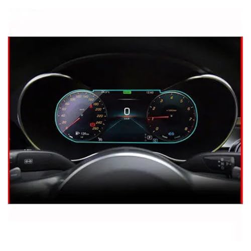Film protecteur d'écran LCD en verre trempé haut de gamme pour système GPS Mercedes GLC W253