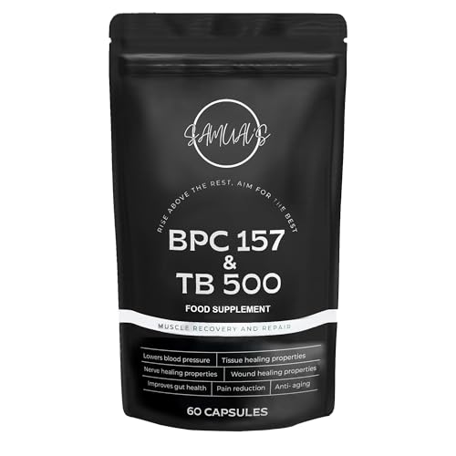 BPC 157 and TB 500 Capsules - Actually Contains Extreme Levels of BPC 157 and TB 500 - a truely Breathtaking Breakthrough in Injury Recovery and Growth - 1000mcg of peptides