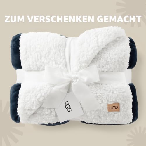 UGG Nita Überwurfdecke, Plüsch-Tagesdecke für Couch oder Bett, weich, wendbar, gemütlich, flauschig, warm… – Ansicht 4