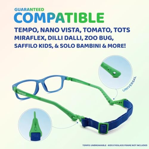 1 Cordão Miraflex Cordinha Ajustável Infantil Elástico Óculos (CORAL)