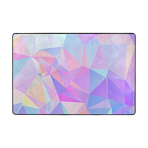 Tapis en velours corail épais violet de haute densité CHEHONG - 2