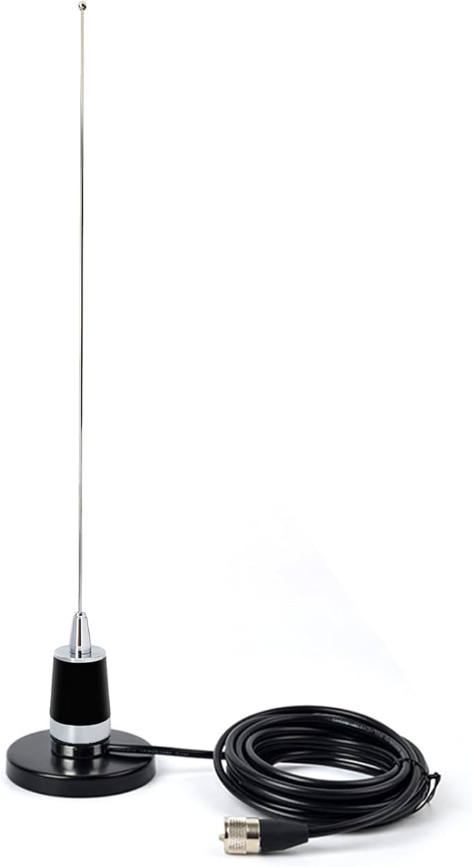 HYSHIKRA Dual Band NMO Antenna, 21Inches 144/430Mhz VHF UHF