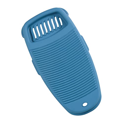 FOMIYES 洗濯板 家庭用ツール 家庭用洗濯用品 ランドリー ハンドボード 手洗いボード ハンドスクラバー 洗面台 新築祝いの 寮の供給洗濯 クリーニングボード プラスチック Blue
