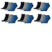 Produktbild PUMA Unisex Invisible Sneaker Socken 6er Pack, Größe:39-42, Farbe:Blue/Grey Melange (277)