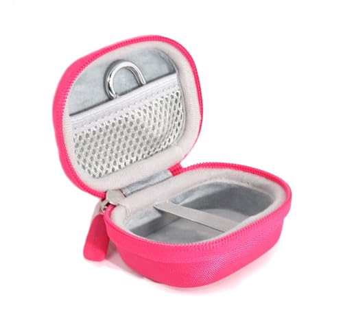 Image of Case for JLab Go Pop+,Go Air Pop, Air Tones+ / Tones, JBuds Mini True Wireless Earbuds, Compact Organizer for the Charger case and Charger Cord (Pink)