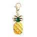 Mosichi Cute Enamel Pineapple Shaped Keychain Handbag Pendant