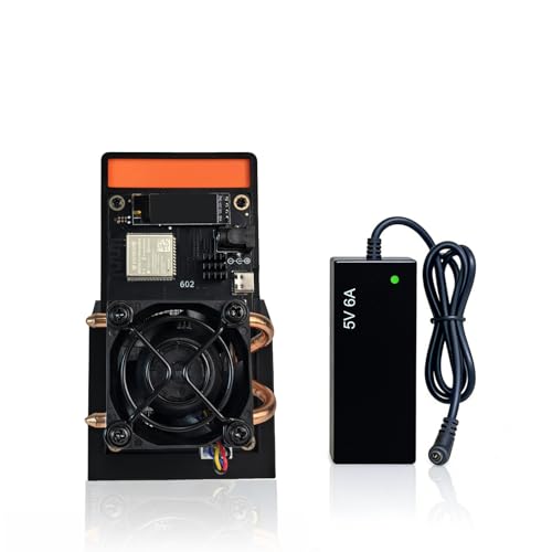 Bitaxe Gamma 602 Bitcoin Miner BTC Solo Lucky Crypto Lottery Miner with Open-Source System Hash Rate Up to 1.8TH/S BM1370 Asic Chip 35W Low Noice