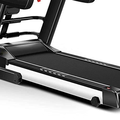 Image of Home Folding Shock-Absorbing Mute Multi-Function Treadmill with Massage Machine Fitness Equipment Treadmill (Black)