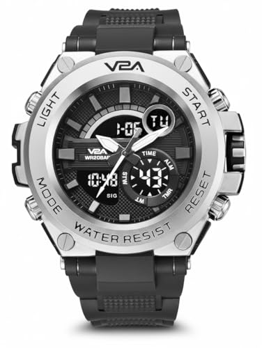 V2A Chronograph Analogue and Digital Sports Watch for Men | Watch for Men | Wrist Watch for Men | Mens Watch | Watch