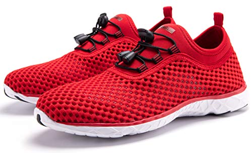 Image of Men's Quick Drying Aqua Water Shoes,3-Second Drainage & All-Terrain for Swimming,Hiking,Yoga