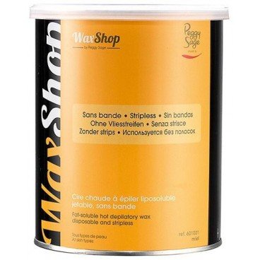 La cire Chaude Depilatoria Miel jetable sans ruban soluble dans 800 ML