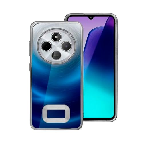 Carcasa Cool para Xiaomi Redmi 14C / Poco C75 Borde Metalizado (Plata)