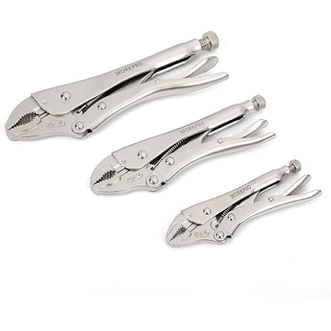 WORKPRO 3-Piece Locking Pliers Set Cover