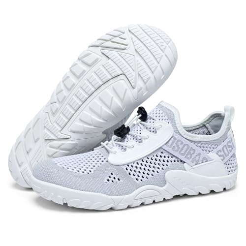 Image of SOBASO Water Shoes Women Men Hiking Dry Aqua Beach Swim Surf Shoes for Outdoor Fish Hiking Pool