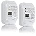 Produktbild SEBSON Kohlenmonoxid CO Melder, EN 50291 Zertifiziert, batteriebetrieben, Gasmelder mit Display und Temperaturanzeige, 2er Pack