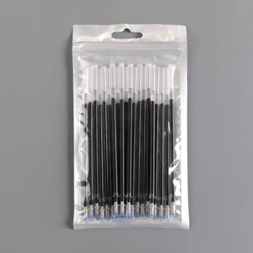 Bulk Ballpoint Pens Fine Nib School Supplies 20-Pack Writing Instruments for and Classroom Use (Black, 0.38mm 10ml)