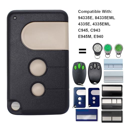 Universal Garage Opener Handheld Transmitter for Chamberlain MotorLift LiftMaster Handheld Transmitter TX4RUNI, TX2REV - Image 2