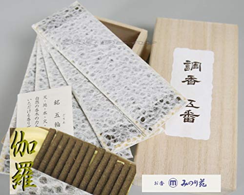Amazon｜みのり苑 線香 風韻 伽羅 調香 五番 短寸 100本入｜線香