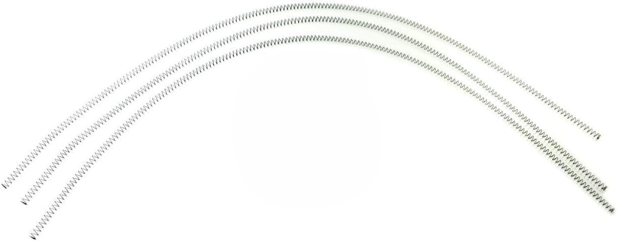 Clover Airsoft-Elite Airsoft Mid Cap Replacement Springs 3 Pack, 41 inches, for AEG/GBB/PTW Airsoft Mi Cap Magazine, High Speed Airsoft Replacement Springs