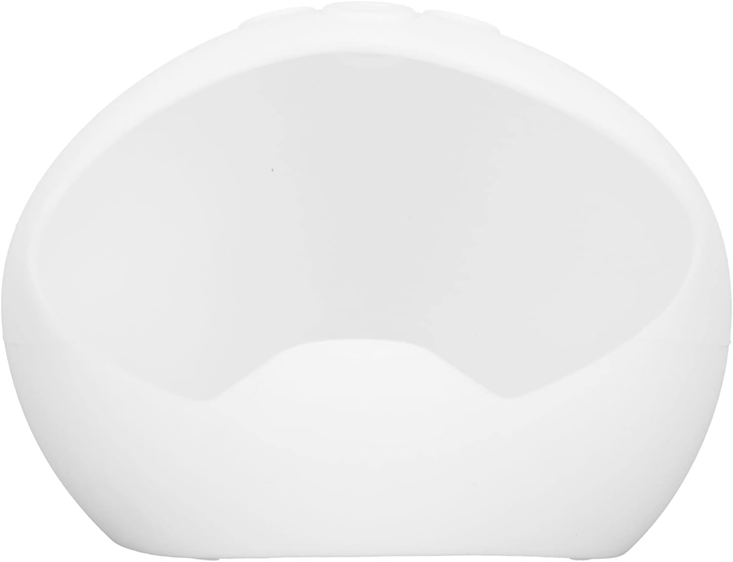 Gavigain Smart Speaker Silicone Case, Light Antislip Shockproof Dustproof Smart Speaker Protective Cover Soft Silicone Protective Case for Dot 4 (White)