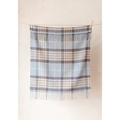 The Tartan Blanket Co. Lambswool Baby Blanket Mackellar Tartan (30" x 43") Cover