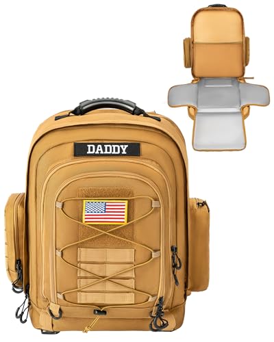 Image of kcross Dad Diaper Bag for Men with Changing Pad, Large Dad Diaper Bags for Baby, Baby Backpack Bag for Traveling