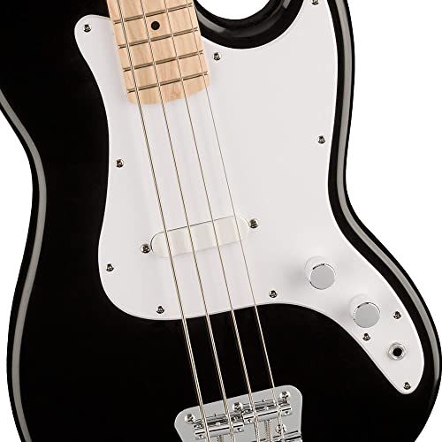 Squier Bullet Bronco Bass, Black, Maple Fingerboard #TOP5