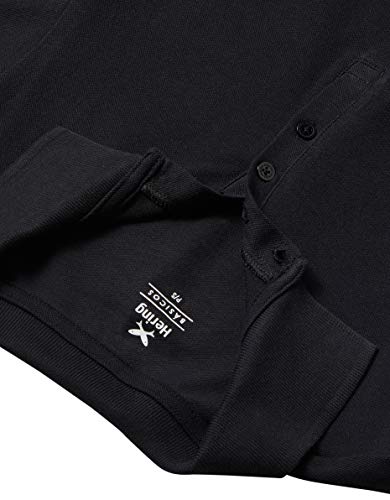 Camisa Básica Feminina Polo Slim Fit - Preto XG