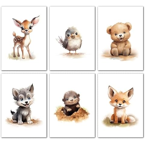 Affiches animaux de la forêt Lavema Cover