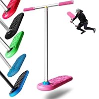 In Do The Trick Scooter Trampolin-Scooter Pro Pink - Aluminium, ab 12 Jahren - Leichter Trick Roller - Trampolin Skatepark-Scooter - Indoor & Outdoor - Hochbelastbar