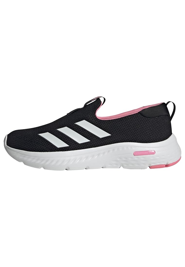 adidas Women's Cloudfoam Move Lounger Shoes, core Black/Cloud White/Bliss Pink, 6.5 UK