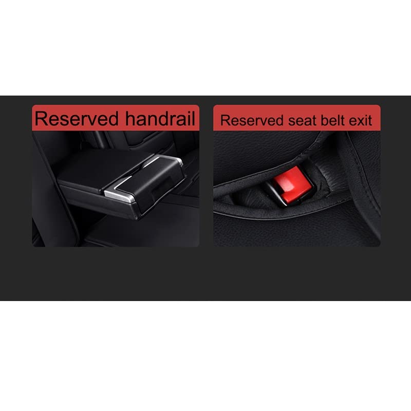 Housse de siège pour BMW E46 E90 Série 3 | Jeu de 5 places rouge version Deluxe - 7