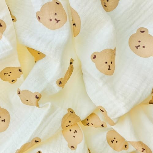 Image of Muslin Newborn Baby Swaddle Blanket 39.5 x 39.5 inches(100x100cm) Unisex Swaddling Wrap Soft Silky Muslin Swaddle Blankets Neutral Receiving Blanket for Newborn Babies Boys and Girls Large