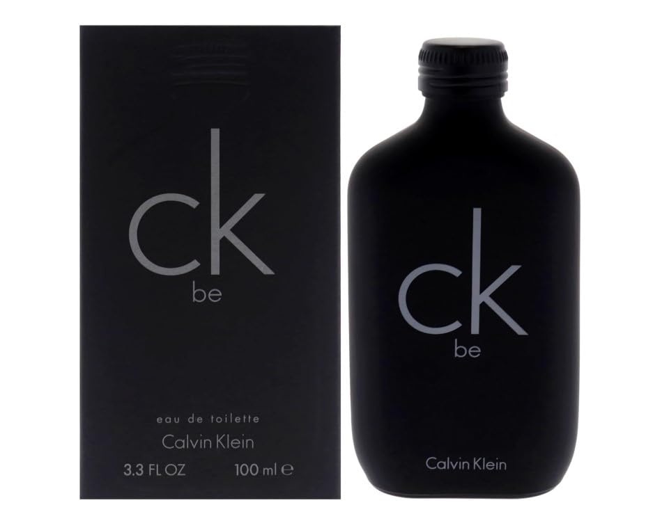 Calvin Klein CK Be Eau de Toilette – Woody Unisex Fragrance with Bergamot, Mandarin, Juniper & Lavender – 3.3 Fl Oz