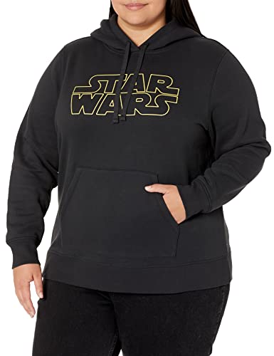 Image of Amazon Essentials Disney | Marvel | Star Wars | Princess Women's Fleece Hooded Pullover Sweatshirts (Available in Plus Size)